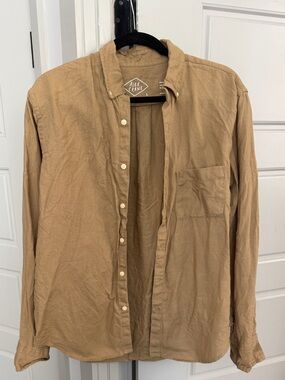 Alex Crane Linen Button-Up Shirt